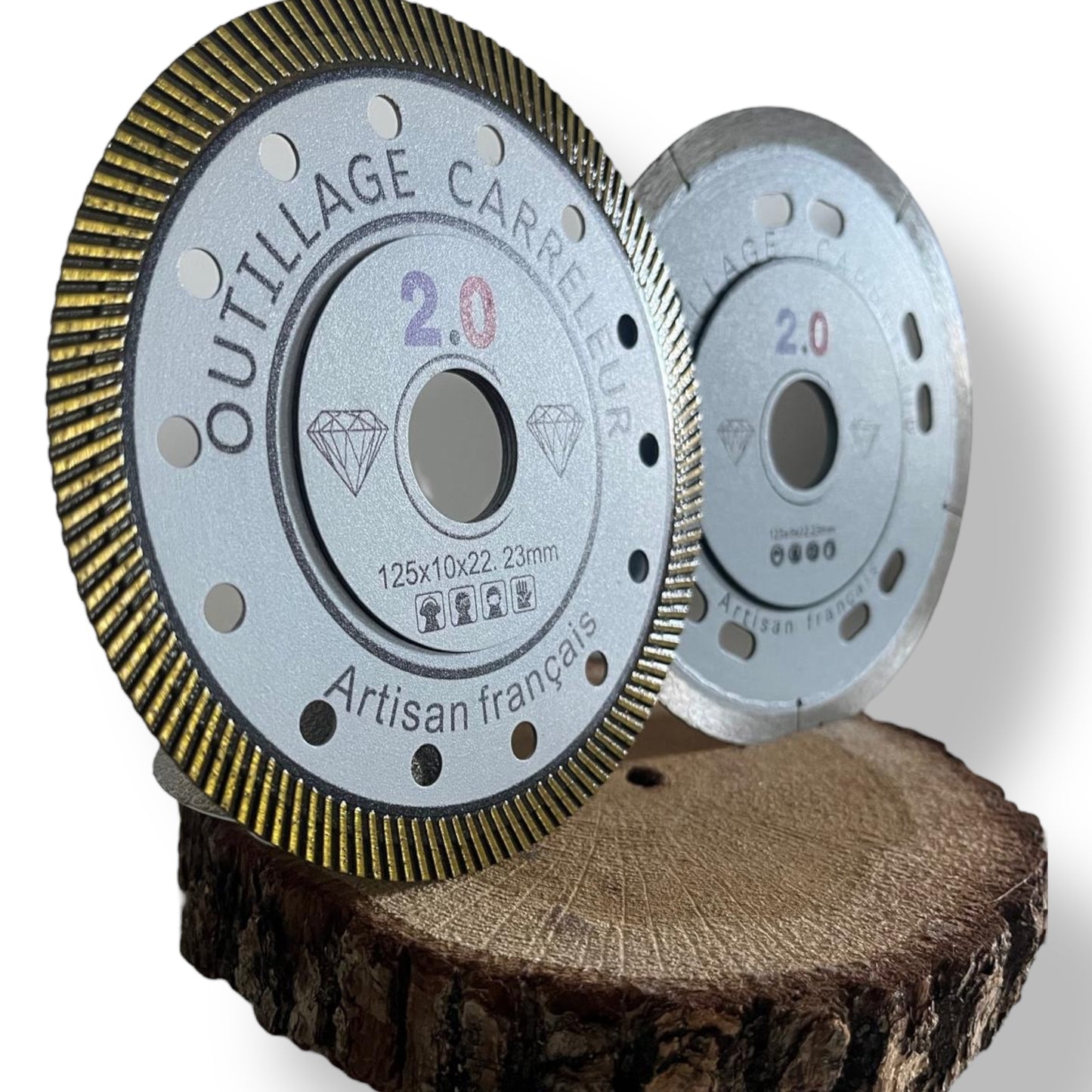 🔥Kit 2 Discos Diamante 125 mm – KaizenPro® | Dekton + Kaizen