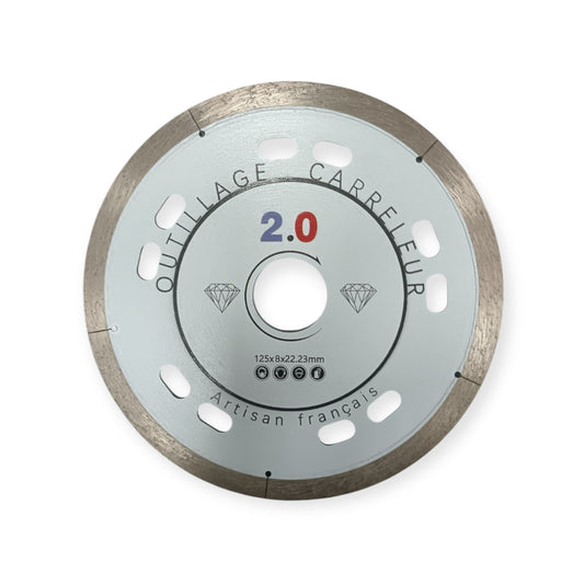 🔥Diamanttrennscheibe 125 mm Kaizen – Ultradünner Schnitt für Fliesen, Feinsteinzeug, Marmor, Granit | Fliesenlegerwerkzeug 2.0