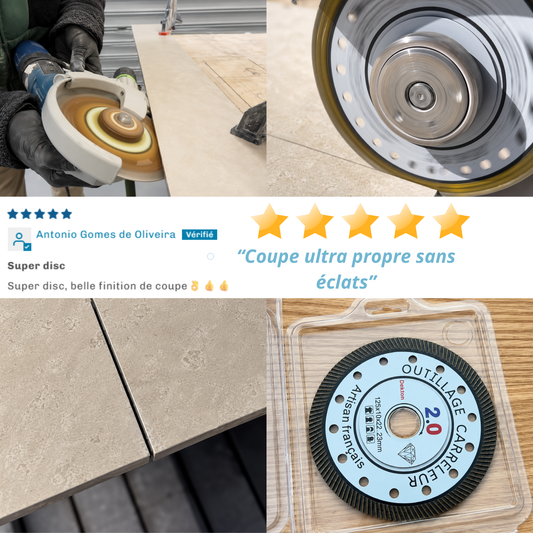 🔥Disque Diamant Dekton– Coupe Extra-Fine 1,1 mm | Précision Pro Carrelage, Pierre, Porcelaine – Outillage Carreleur 2.0