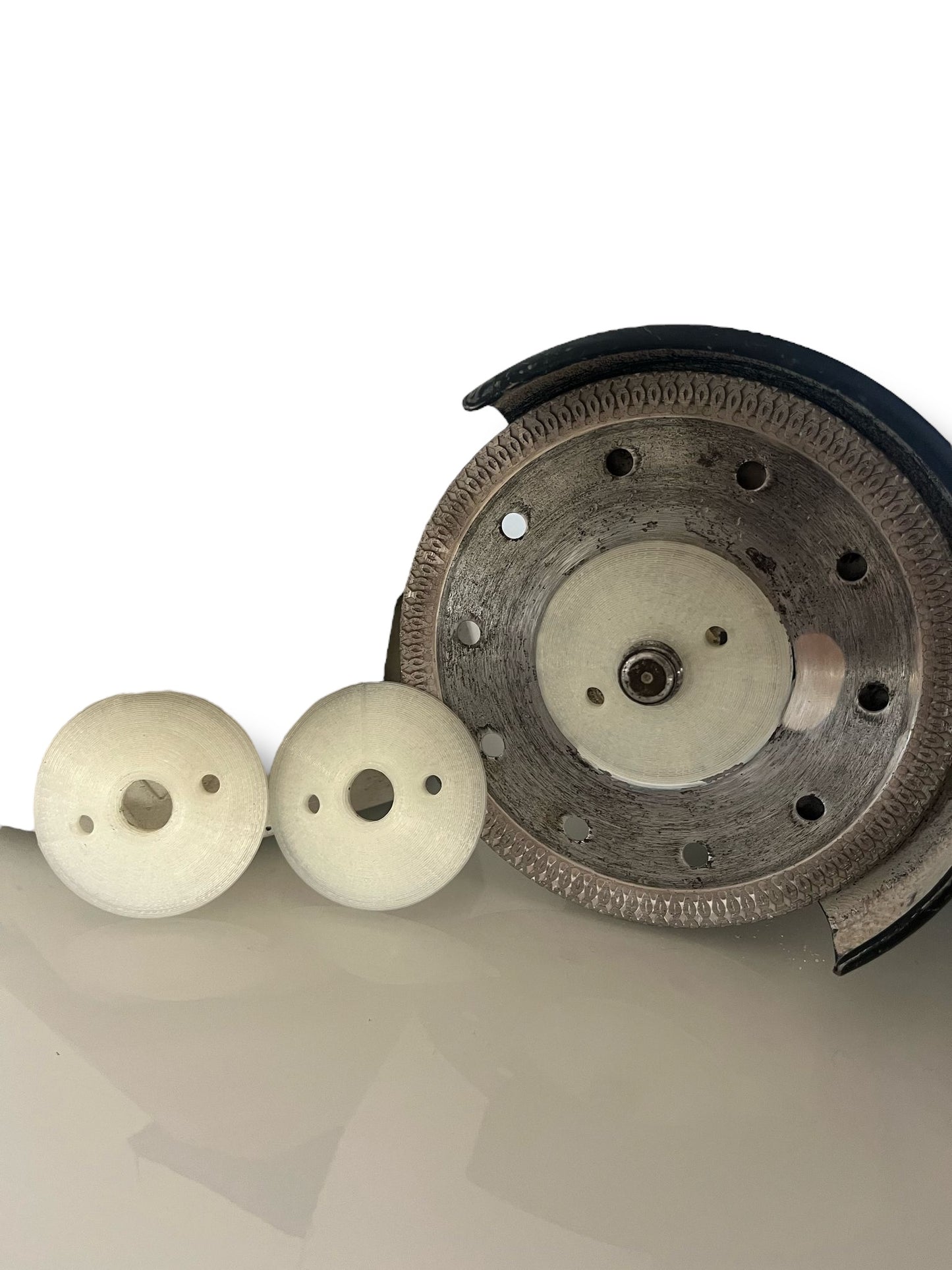🔥Dado flangiato di serraggio M14 per smerigliatrice – Leggero, stabile e senza tracce ⚙️✨