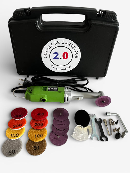 🏆 Pack Ultime – Meuleuses de Précision P6 + P7 | Découpe & Finition Carrelage – Outillage Carreleur 2.0