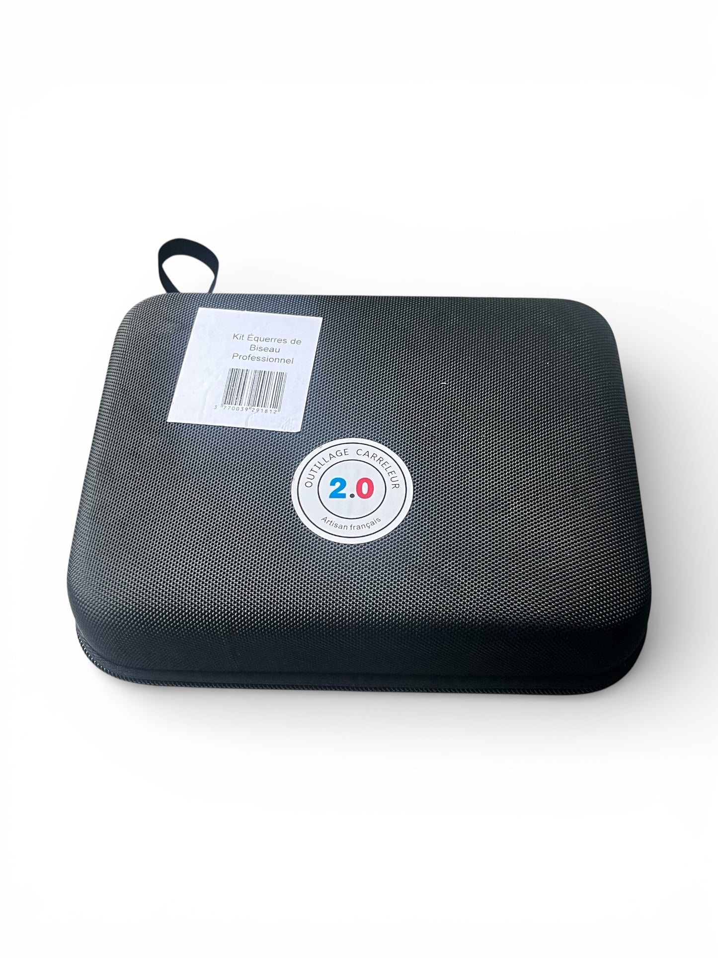 Kit Squadre Professionali per Smussatura – 4 Squadre da 140 mm + 4 Squadre da 100 mm + 8 Morsetti + 4 Manopole