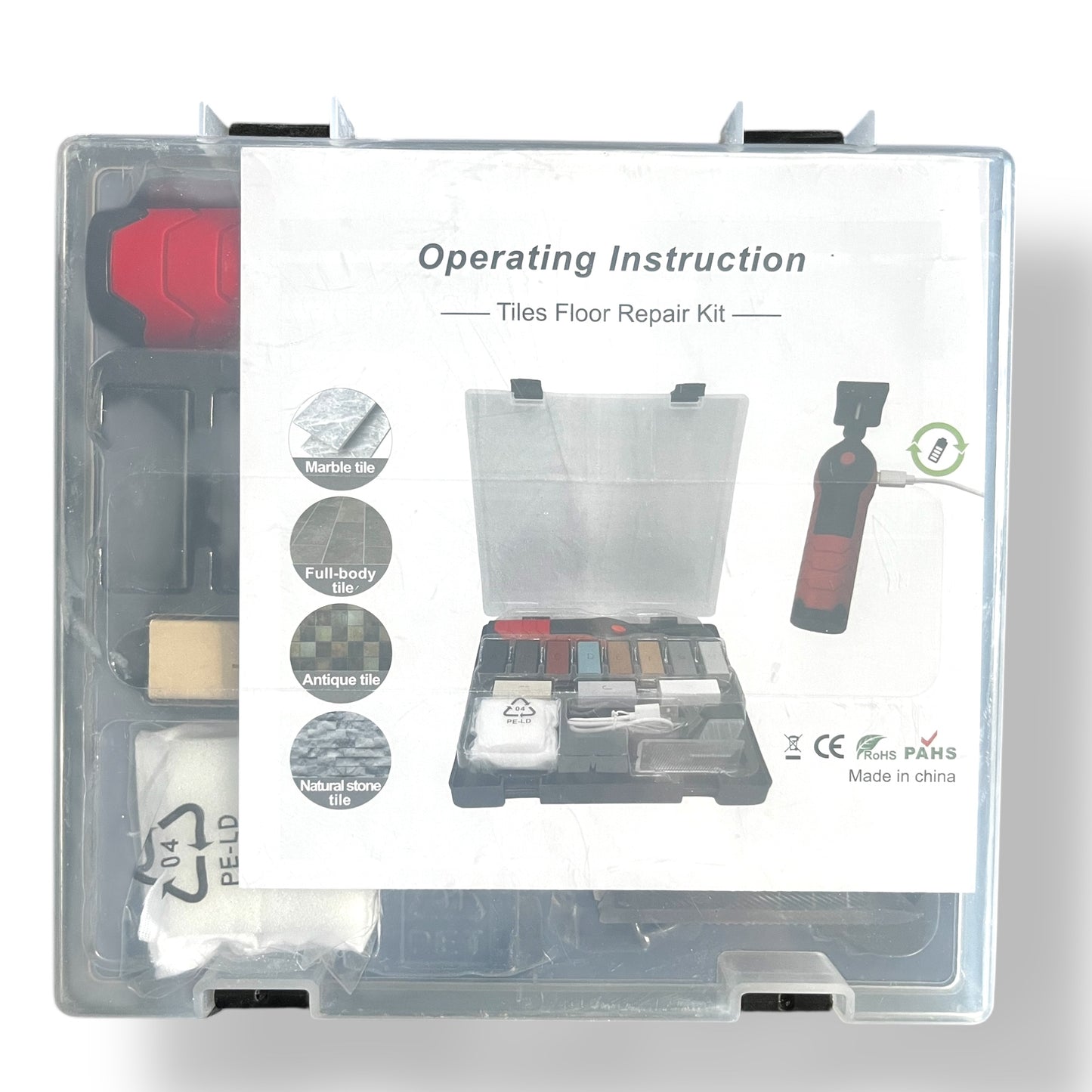 🔥 Kit de Réparation Carrelage, Marbre & Céramique – Outillage Carreleur 2.0 🔧
