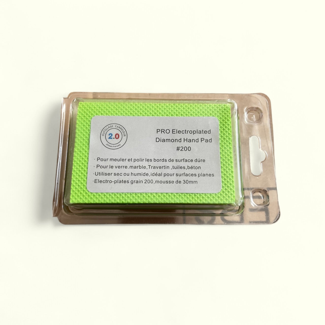 🔥Grüner Diamant-Schleifblock Körnung 200 – Ultrafeine Oberflächen & Komfort