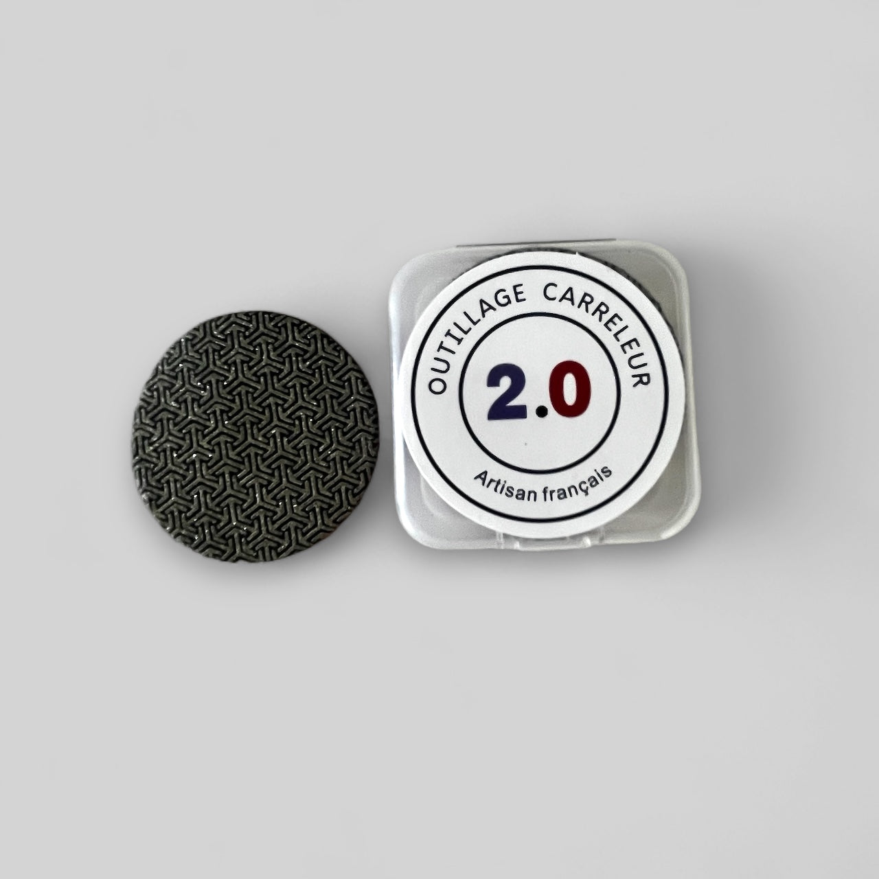 🔥Pack de 5 mini discos diamante Y grano 100 rojo – Pulido de azulejos, piedra, mármol | Herramientas para alicatadores 2.0