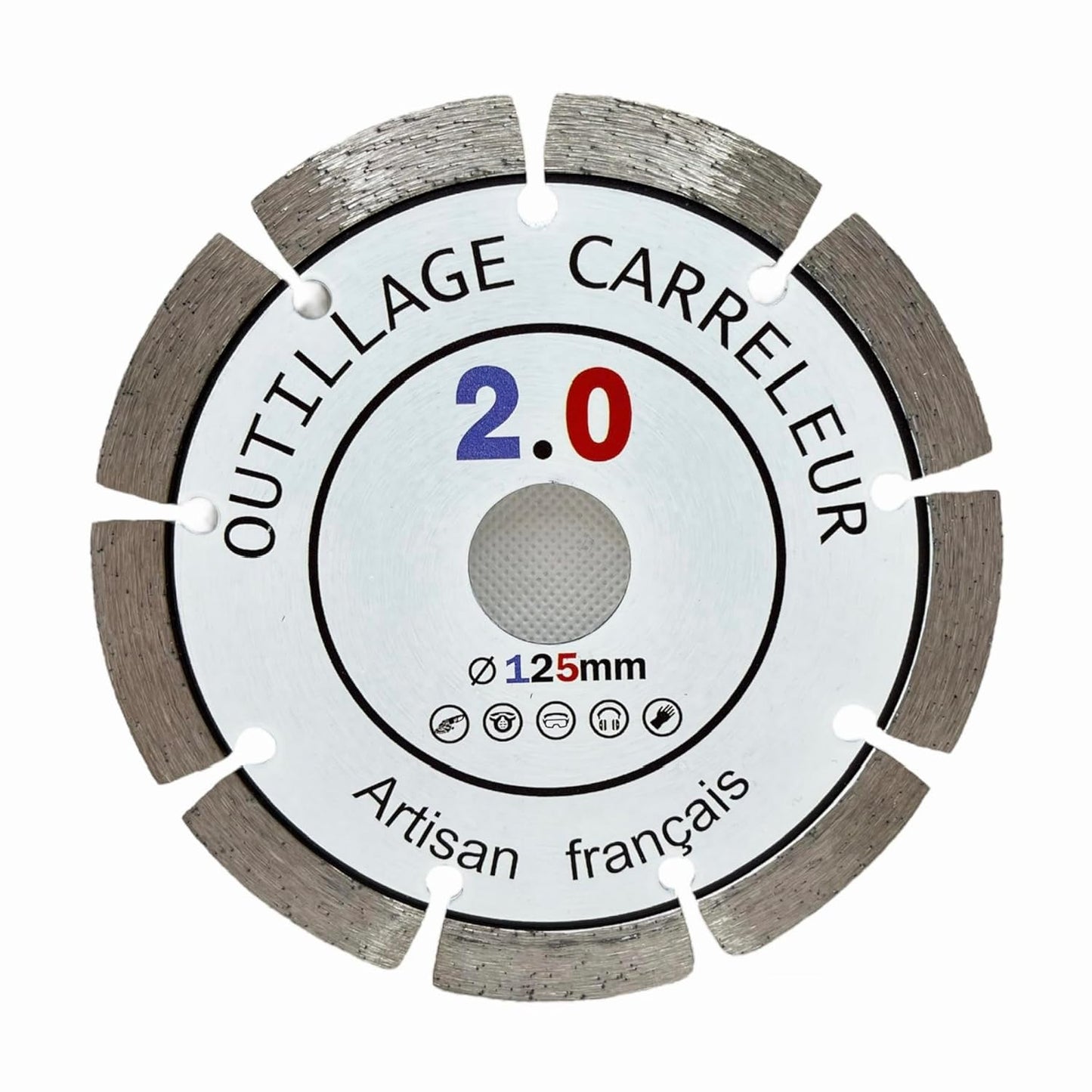 🔥Disco Diamante 125 mm – Corte Bloque, Ladrillo, Piedra & Hormigón | Herramientas para Alicatador 2.0