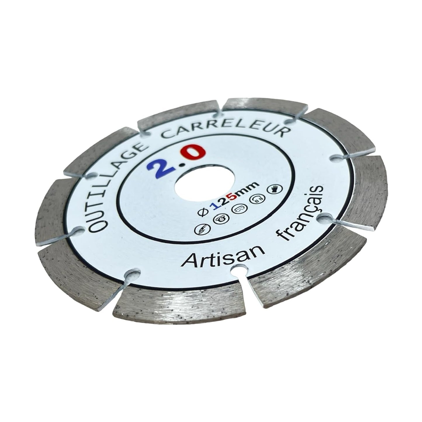 🔥Disco Diamante 125 mm – Corte Bloque, Ladrillo, Piedra & Hormigón | Herramientas para Alicatador 2.0