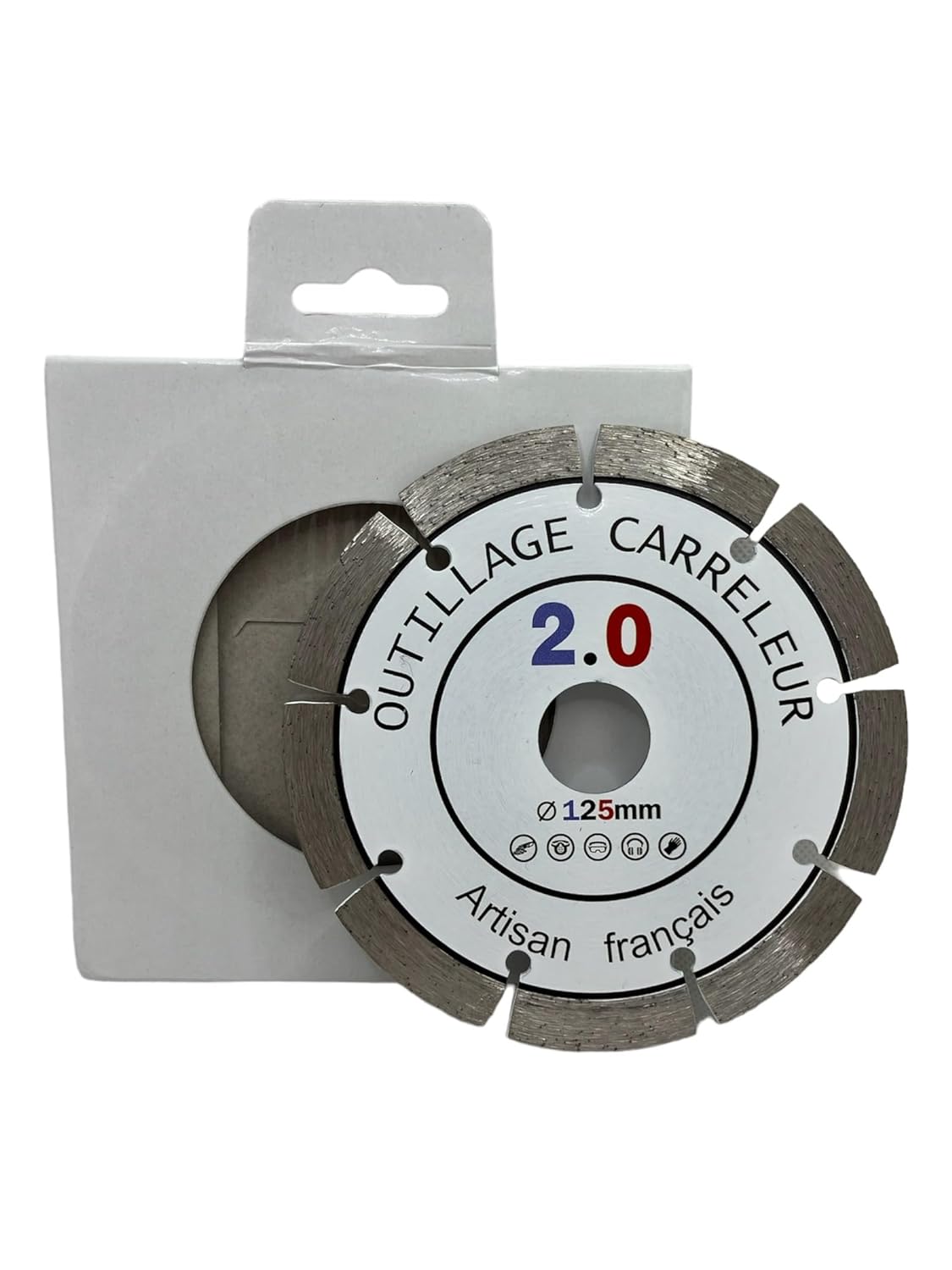 🔥Disco Diamante 125 mm – Corte Bloque, Ladrillo, Piedra & Hormigón | Herramientas para Alicatador 2.0