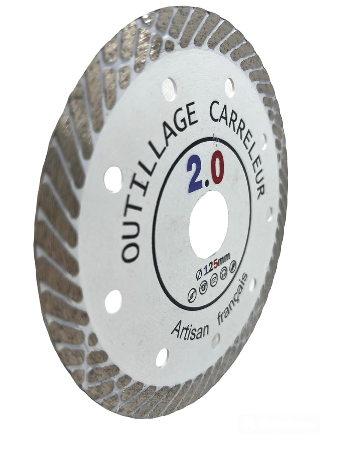 🔥Disque Diamant Turbo 125 mm – Coupe Extra Fine 1,2 mm | Carrelage & Marbre | Outillage Carreleur 2.0