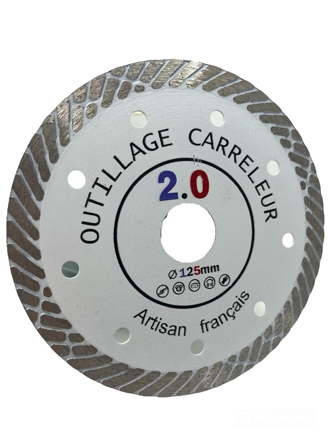 🔥Disque Diamant Turbo 125 mm – Coupe Extra Fine 1,2 mm | Carrelage & Marbre | Outillage Carreleur 2.0