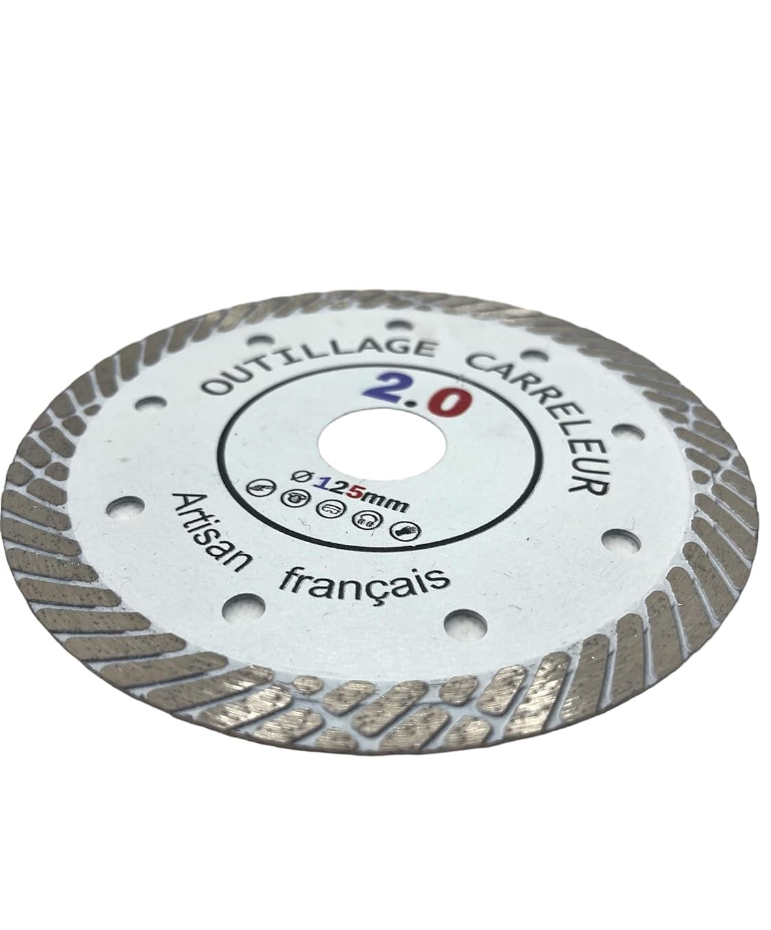 🔥Disque Diamant Turbo 125 mm – Coupe Extra Fine 1,2 mm | Carrelage & Marbre | Outillage Carreleur 2.0