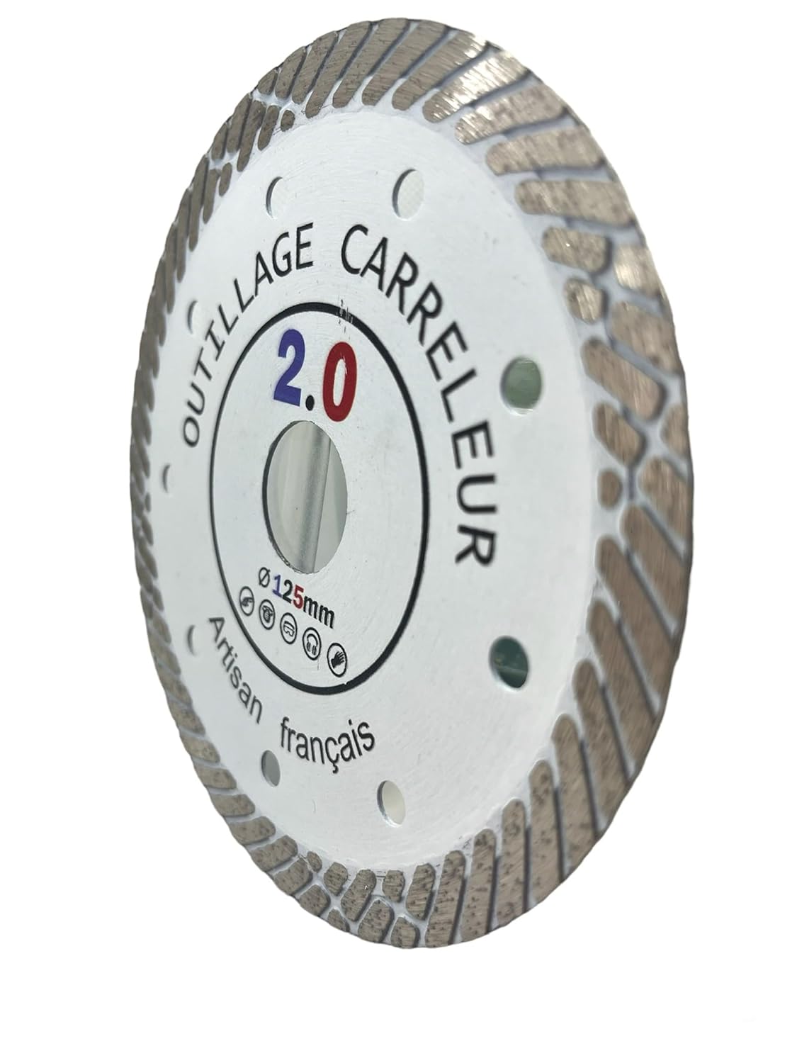 🔥Disque Diamant Turbo 125 mm – Coupe Extra Fine 1,2 mm | Carrelage & Marbre | Outillage Carreleur 2.0