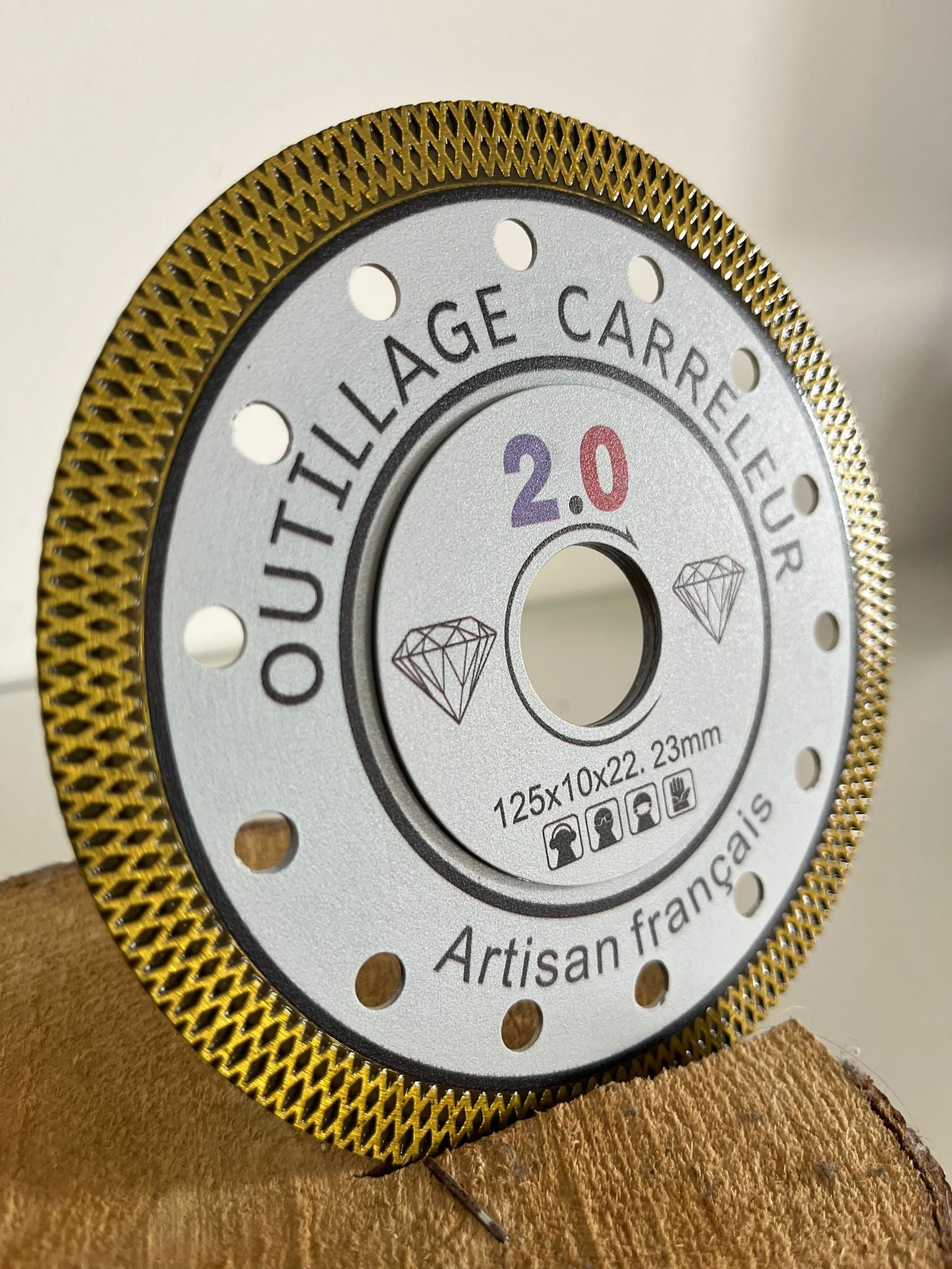 Disque de coupe ultra-fin pour carrelage et grès cérame – 125 mm