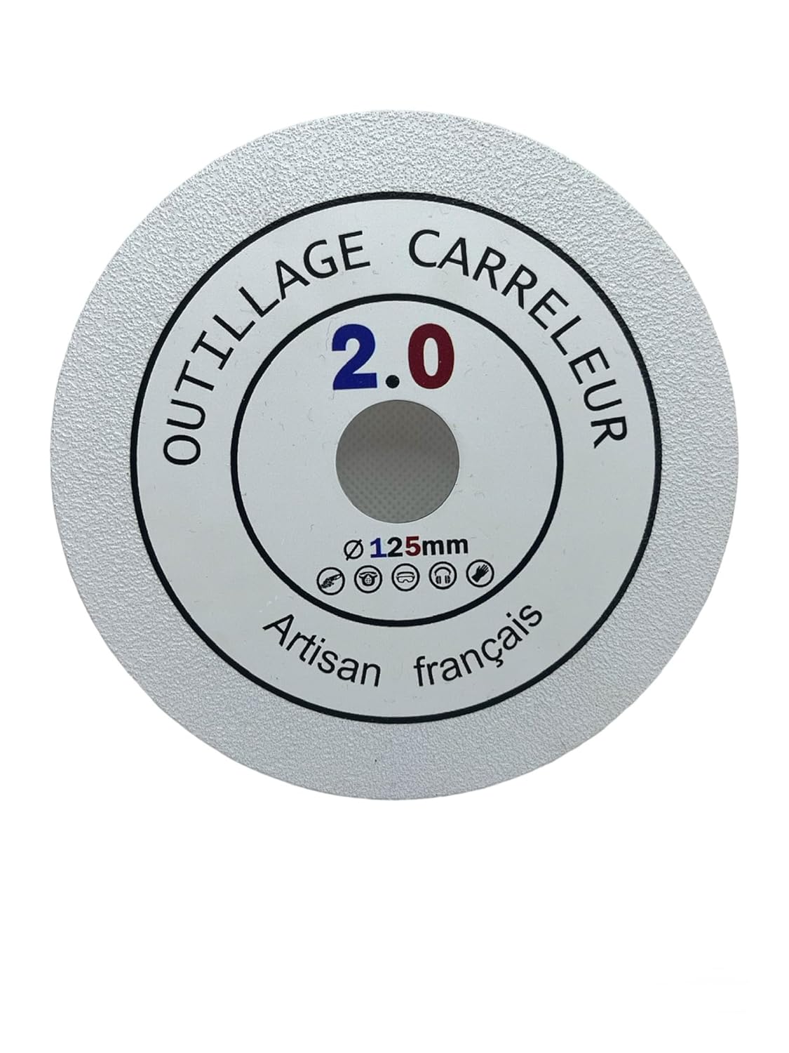 Disque diamant turbo 125 mm extra fin 1,2 mm – Outillage Carreleur 2.0