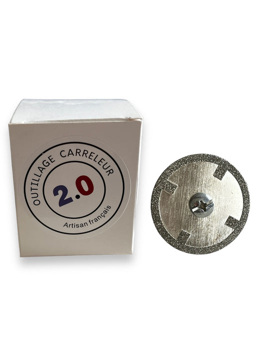 disque diamanté argent P6 Outillage Carreleur 2.0 – coupe céramique