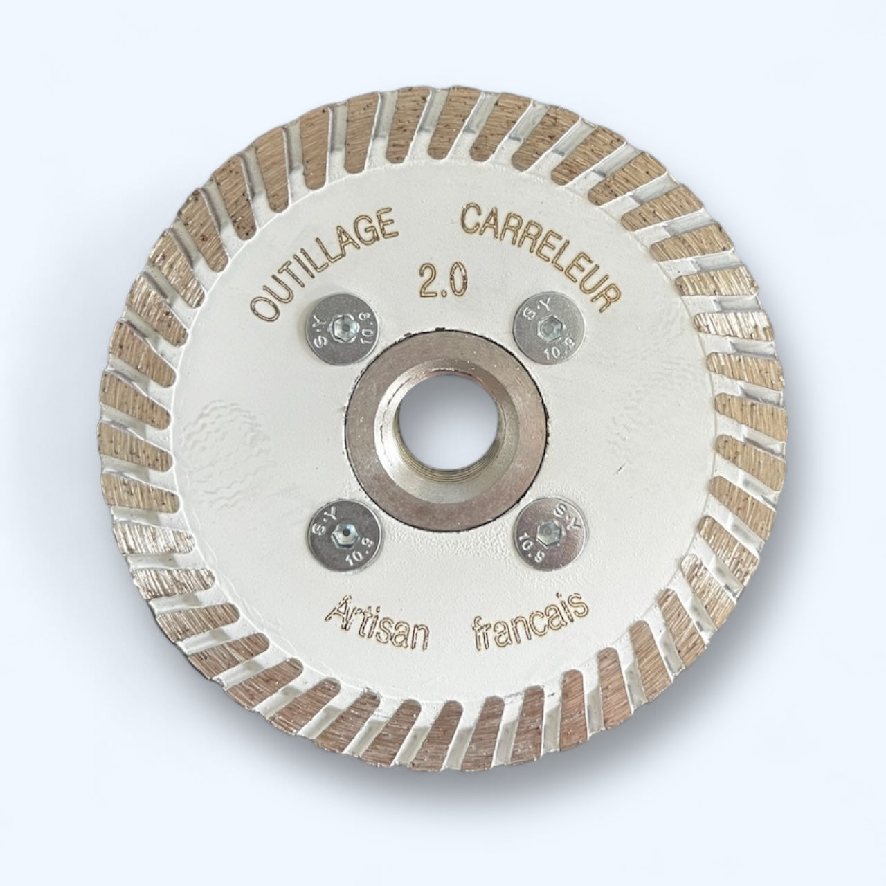 Mini disque diamant 75 mm M14 pour découpe carrelage, grès cérame et pierre - Outillage Carreleur 2.0