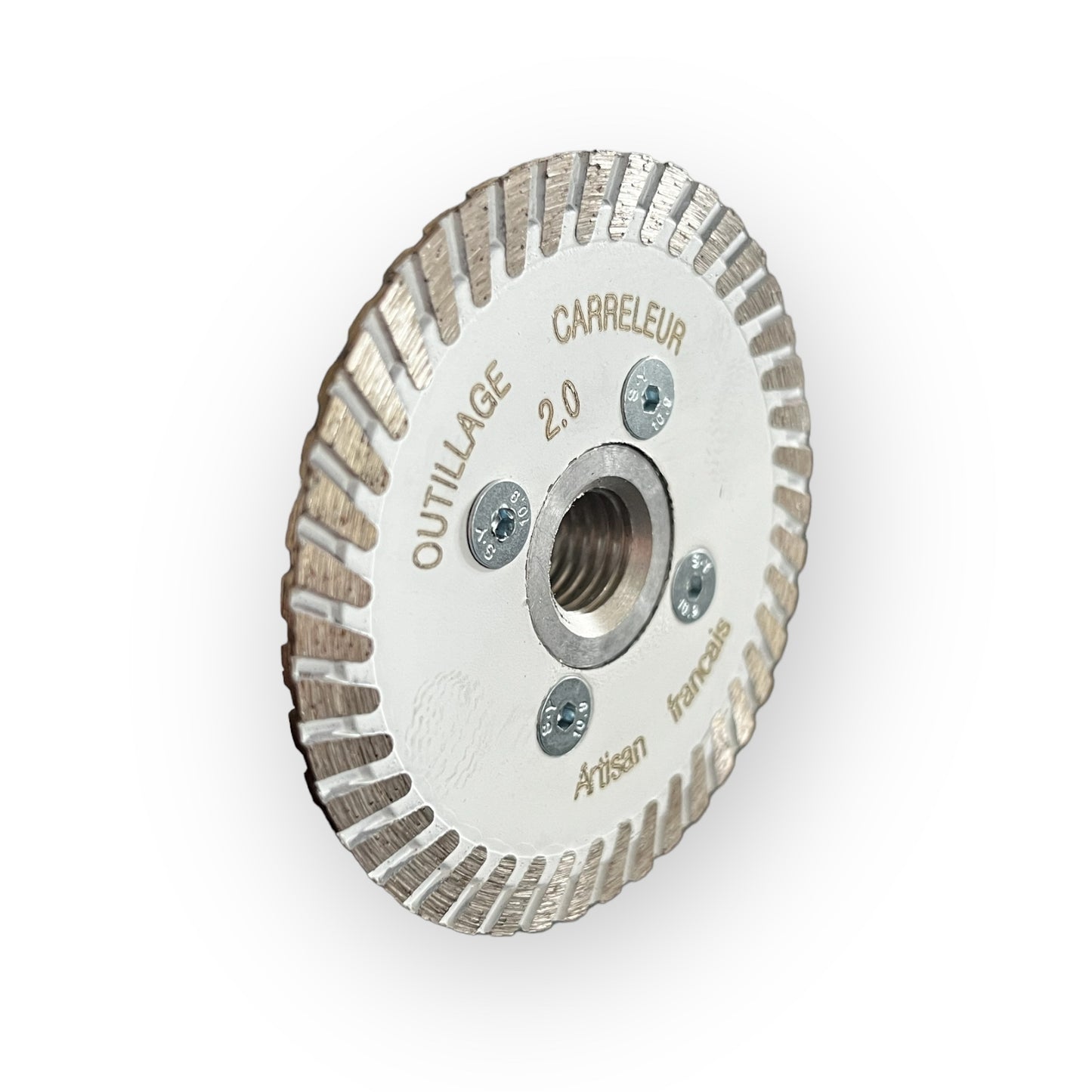 Mini disque diamant 75 mm M14 pour découpe carrelage, grès cérame et pierre - Outillage Carreleur 2.0