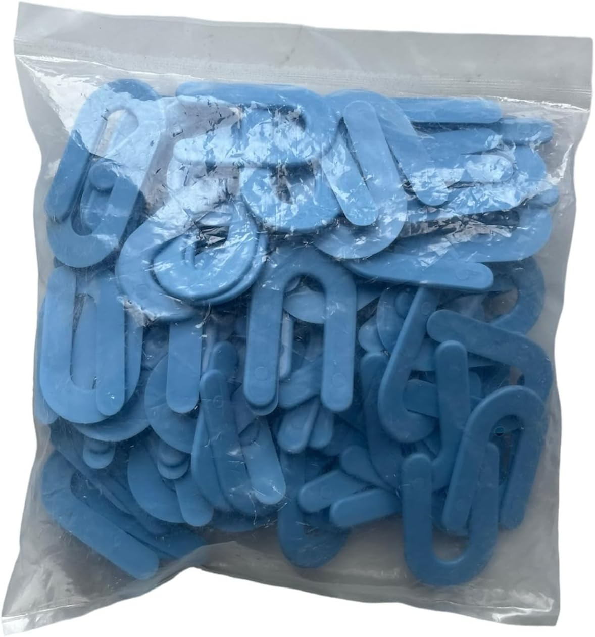 Sachet de 50 croisillons carrelage en plastique bleu – épaisseur 1.58 mm