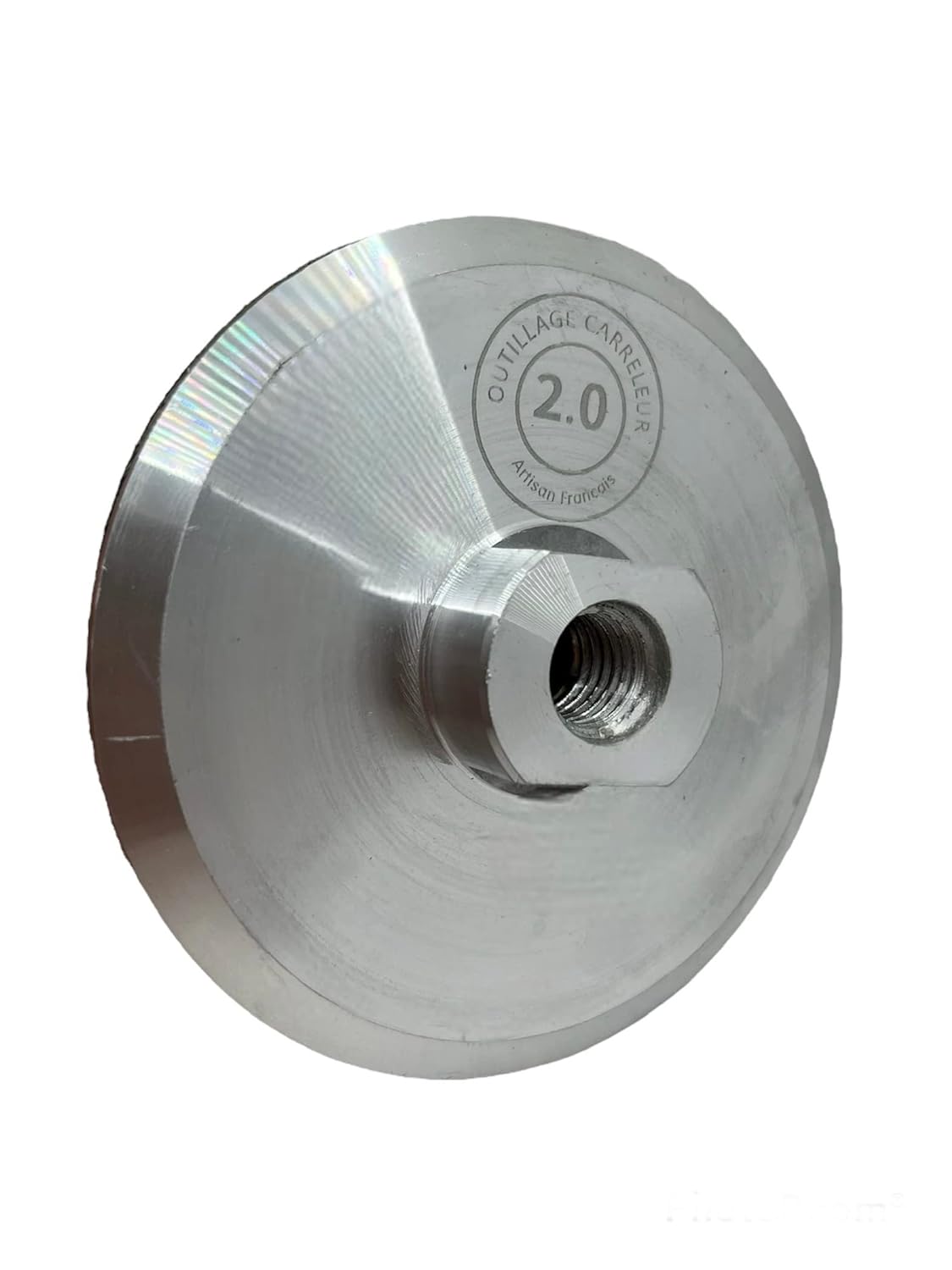 🔥Sockel für Diamantpad 10 cm M14 – Aluminium für Winkelschleifer | Fliesenlegerwerkzeug 2.0