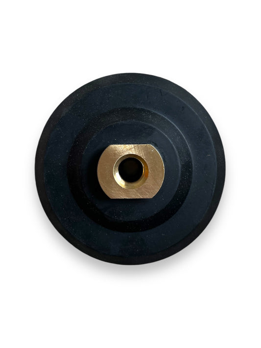 Socle souple M14 en aluminium pour pad diamanté 100 mm d’affinage de biseaux