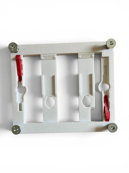 Kit Plaque de Déclenchement à Carreler Type Geberit OMEGA – Double Placo