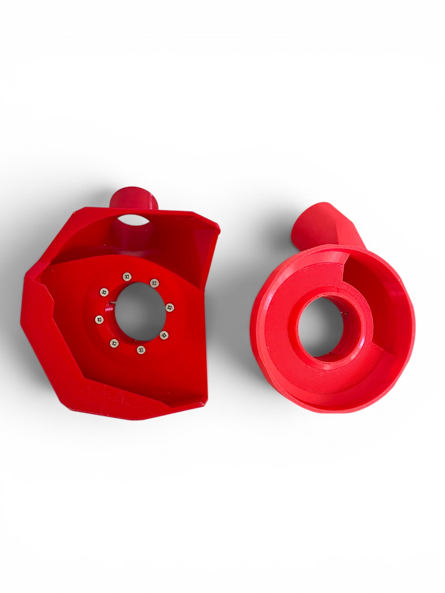🔥Pack de 2 Capots Aspirants Ø125 mm pour Meuleuse – Biseaux 45° Sans Poussière