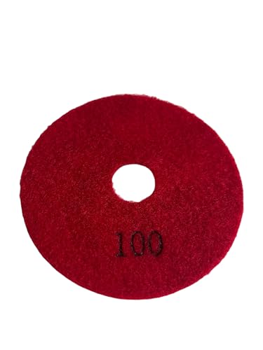 Disque de Polissage Diamant en Y - Grain 100 (Rouge)