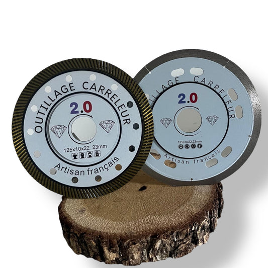 🔥Kit 2 Disques Diamant 125 mm – KaizenPro® | Dekton + Kaizen