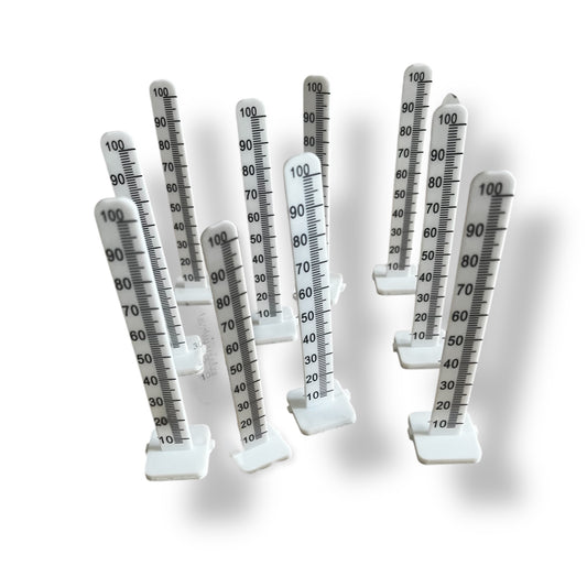 🔥Jauge de Nivellement 0-100 mm – Lot de 10 pièces