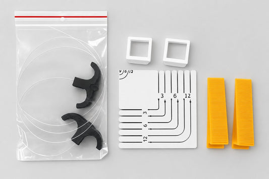 Kit de Gabarits pour Découpes Arrondies de Produits Encastrés