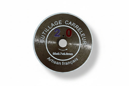🔥 Mini Disque Diamant 50 mm – Ultra Fin 0,7 mm (Disque en dur)
