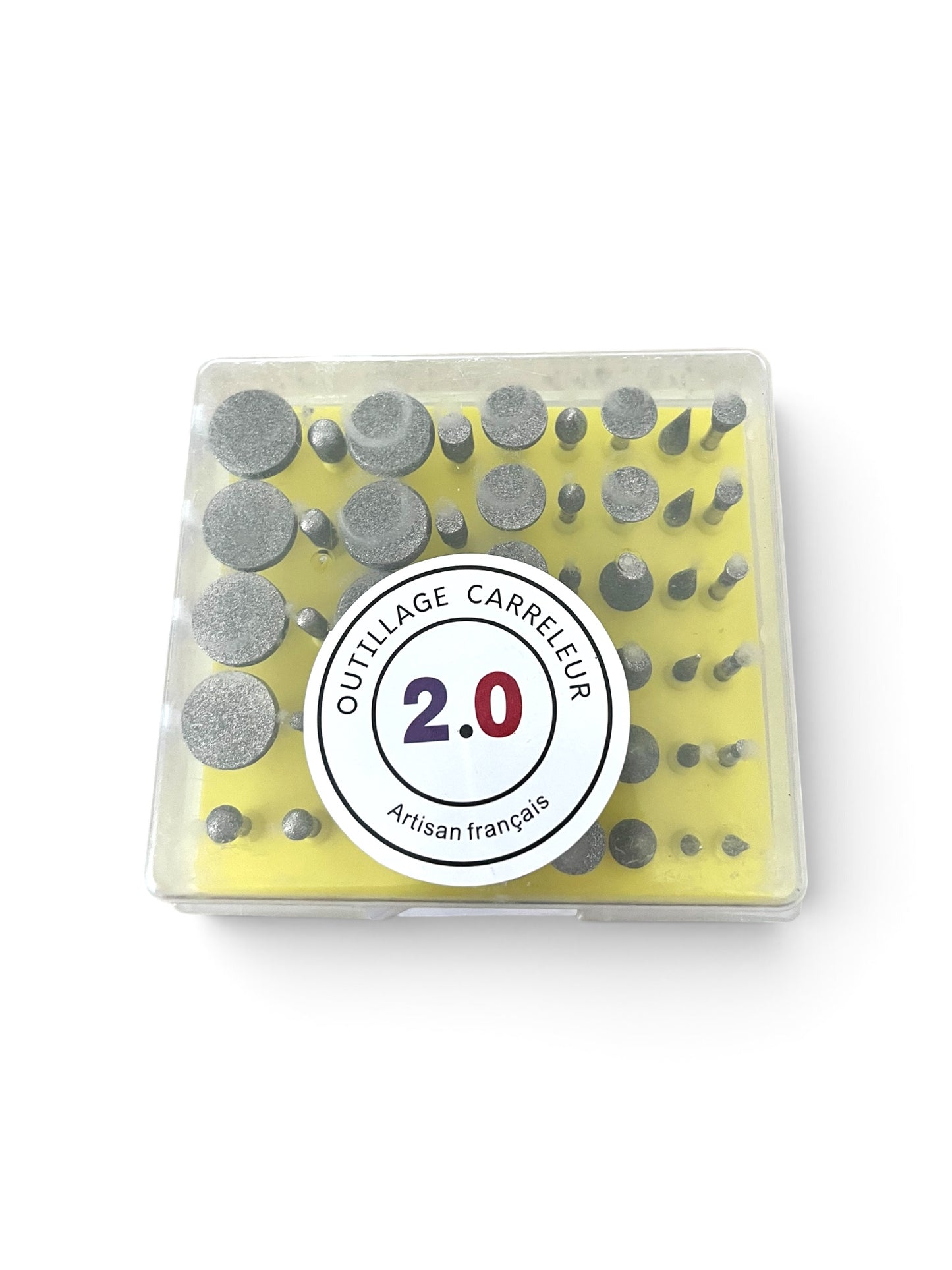 🔥Assortiment tiges diamantés, mini cônes diamantes