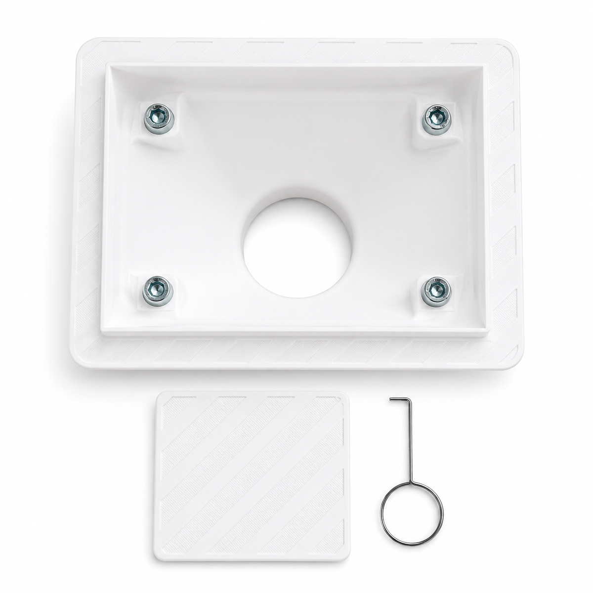 Bonde à Carreler Rectangulaire pour Vasque G1 1/4 – Outillage Carreleur 2.0