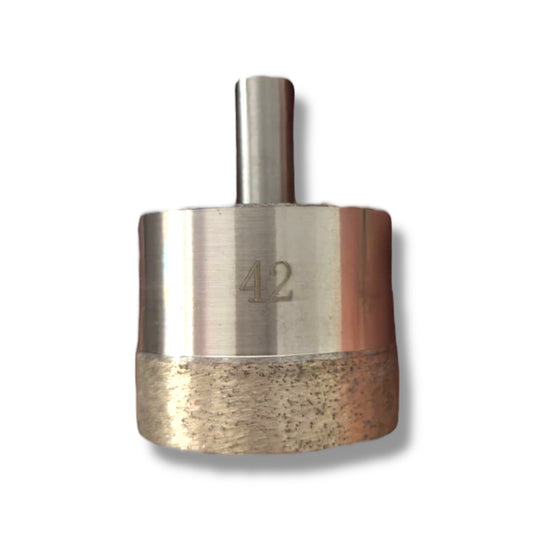 🔥Foret Diamanté 42 mm – Perçage Précis Carrelage, Grès Cérame, Marbre et Pierre – Outillage Carreleur 2.0