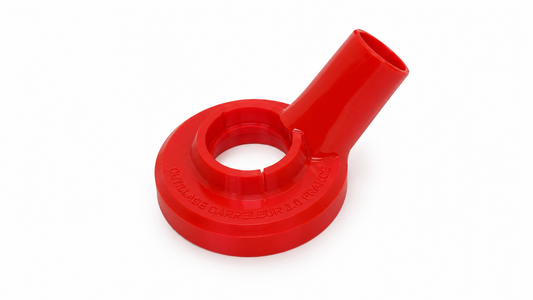🔥Capot Aspirant pour Pads de Finition 125 mm – Ponçage de Biseaux Sans Poussière