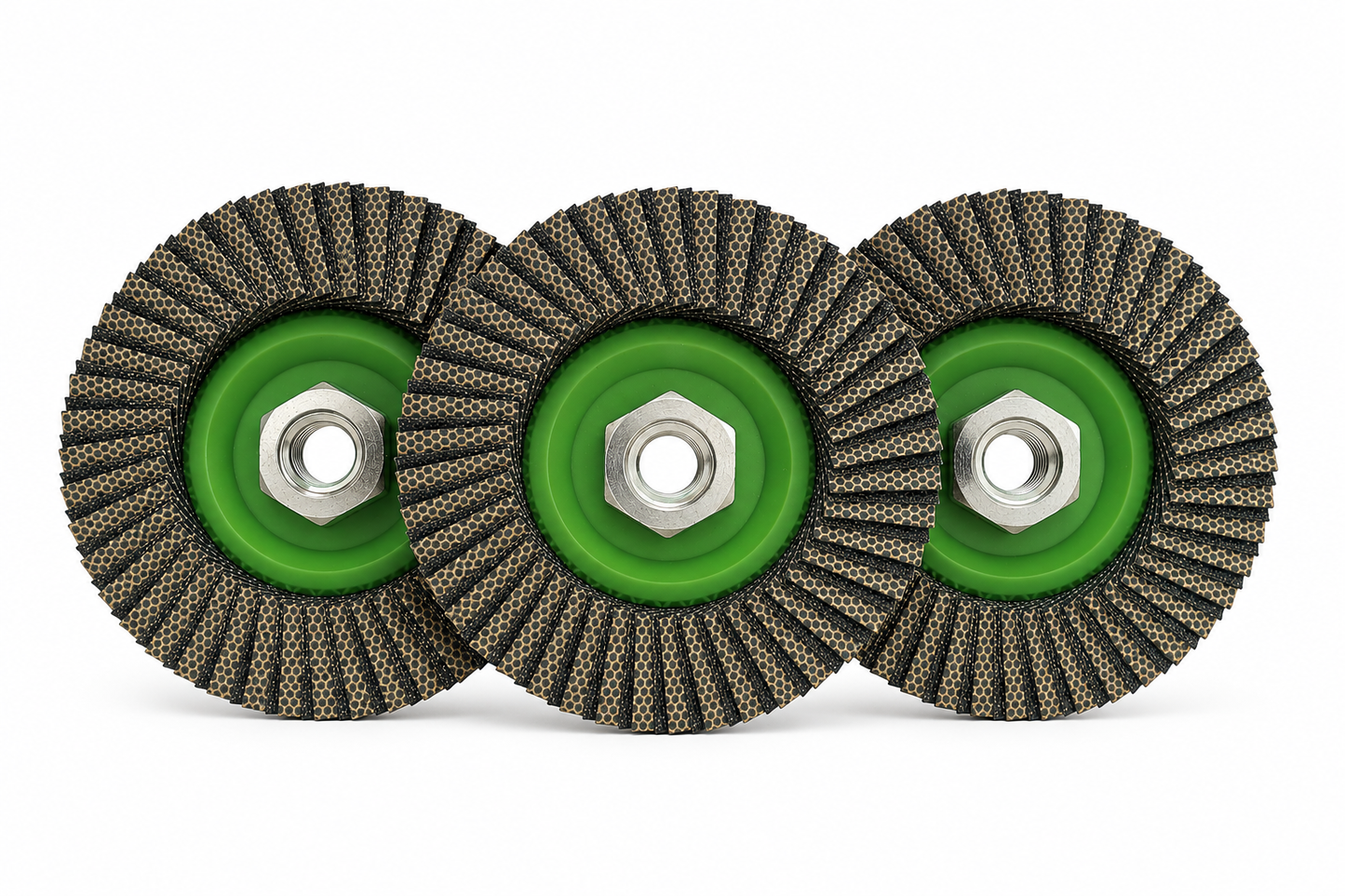 🔥 Pack de 3 Disques Diamant à Lamelles 115 mm M14 – Grain 60 ou 120