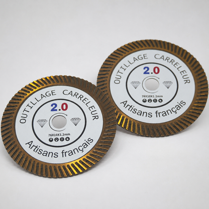🔥Mini Disque Diamant 76 mm pour Mini Meuleuse d’Angle