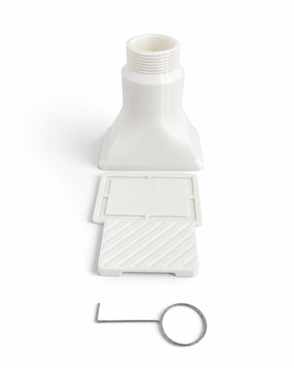 Bonde à Carreler Rectangulaire pour Vasque G1 1/4 – Outillage Carreleur 2.0