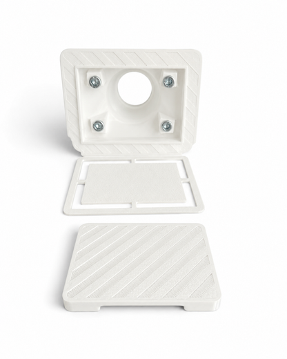 Bonde à Carreler Rectangulaire pour Vasque G1 1/4 – Outillage Carreleur 2.0