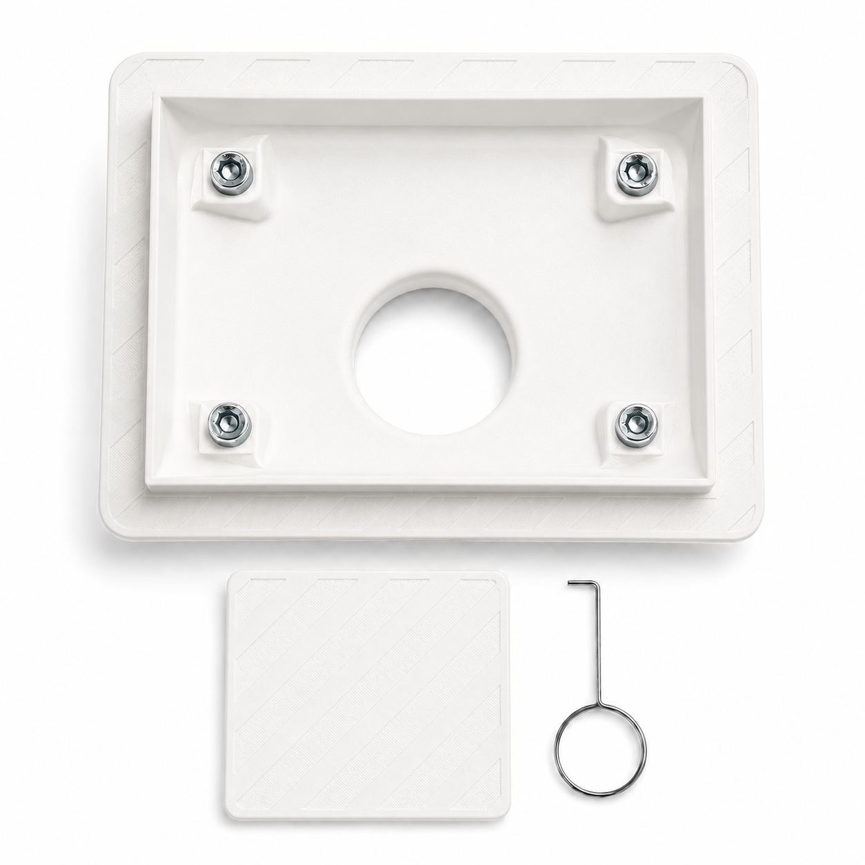Bonde à Carreler Rectangulaire pour Vasque G1 1/4 – Outillage Carreleur 2.0