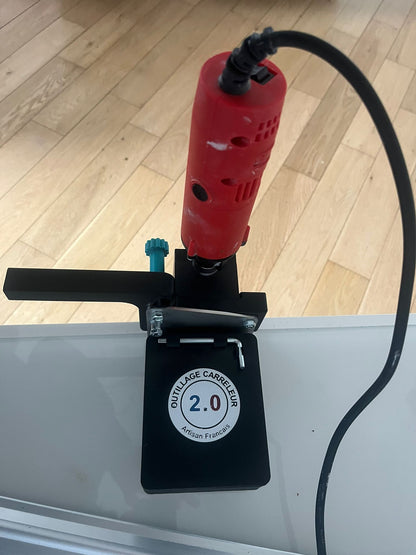 🔥NEW Chariot de Coupe - Version Outillage Carreleur 2.0 – Compatible Meuleuse P6