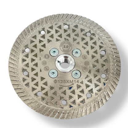 🔥Disque Diamant Turbo Mesh 125 mm M14 – Coupe & Finition Ultra Précise | Outillage Carreleur 2.0