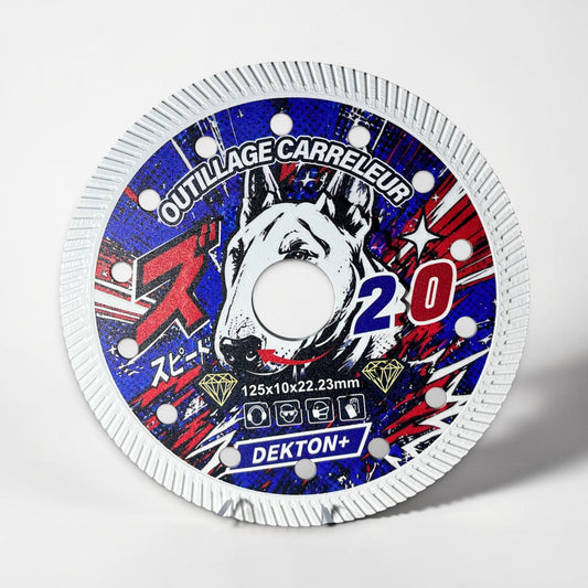 Disque Diamant Dekton Plus 125mm Nouvelle Version