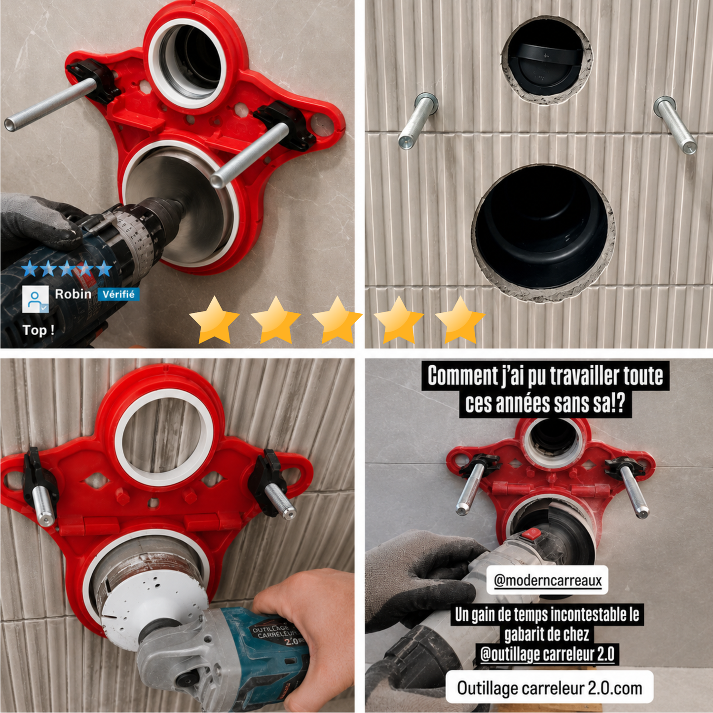 🔥Frame Template Kit – Precise Installation for Universal Wall-Hung Toilet