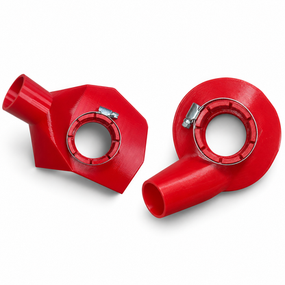Pack XL – 2 capots aspirants Ø125 mm pour disque diamant et pads