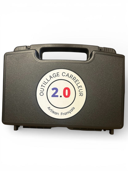 🔥Kit Mini Meuleuse P7 de Précision Électrique 450W avec Pads Diamant + Coffret Rigide – Outillage Carreleur 2.0