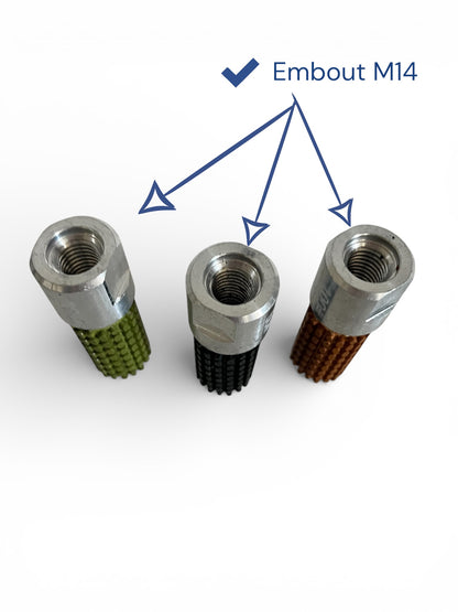 🔥Tambour Diamanté de Ponçage pour Carrelage et Pierre – Grains 50# 100# 200# – Élargisseur de Trous Précis – Outillage Carreleur 2.0