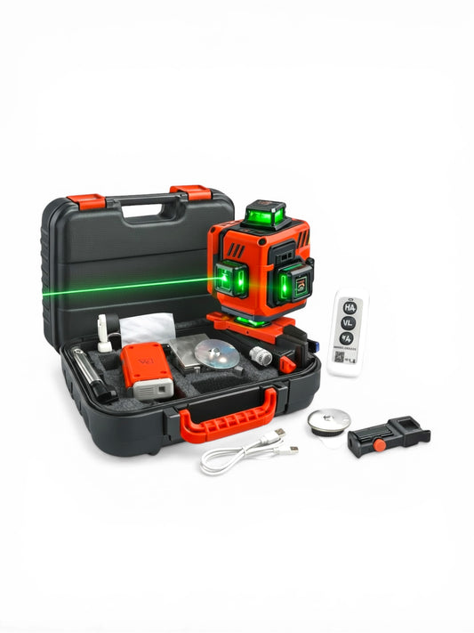 🔥Laser Multi-Lignes avec Télécommande – Outillage Carreleur 2.0
