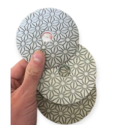 🔥Kit de Ponçage Diamant 1,2,3 – Finitions Parfaites pour Carrelage, Marbre & Pierre | Outillage Carreleur 2.0