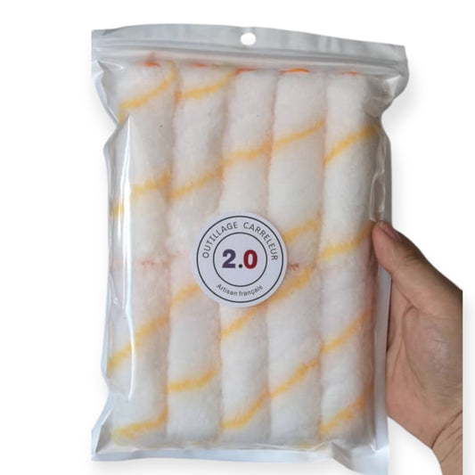 🔥 Lot de 10 Manchons Applicateurs 10 cm – Outillage Carreleur 2.0